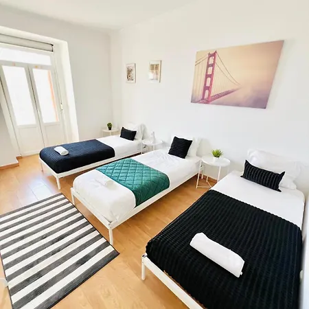 87 Center Flat Ideal For Groups And Families * Lisboa